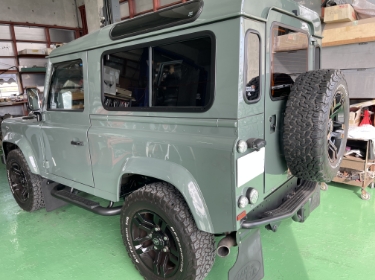 ランドローバーの点検