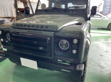 ランドローバーの車体