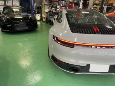 ポルシェの点検