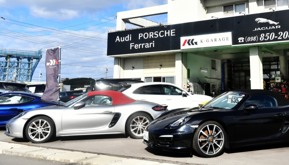 板金塗装の様子